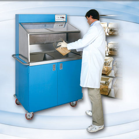 Sistema de tratamento de resíduos médicas - LAB PRODUCTS - móvel