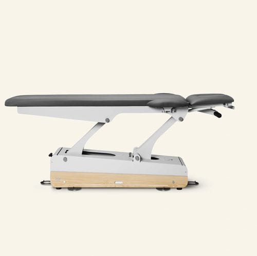 Mesa de massagem elétrica - Swop 2W - Naggura - com rodízios / com apoios de braços / com apoio de cabeça