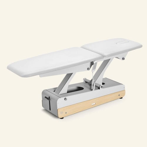 Mesa de massagem elétrica - Swop 2L - Naggura - com encosto regulável / articulada em 2 seções