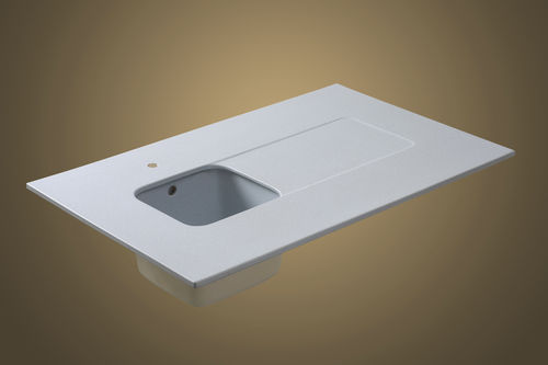 Bancada de laboratório - Eco-Logic ®  - MONOLITE IPERGRES - de esterilização / para laboratório de prótese dentária / com pia