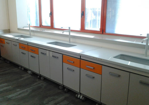 Bancada técnica de laboratório para histopatologia - MONOLITE IPERGRES&reg; - MONOLITE IPERGRES - para medicina nuclear / para esterilização / para sala limpa