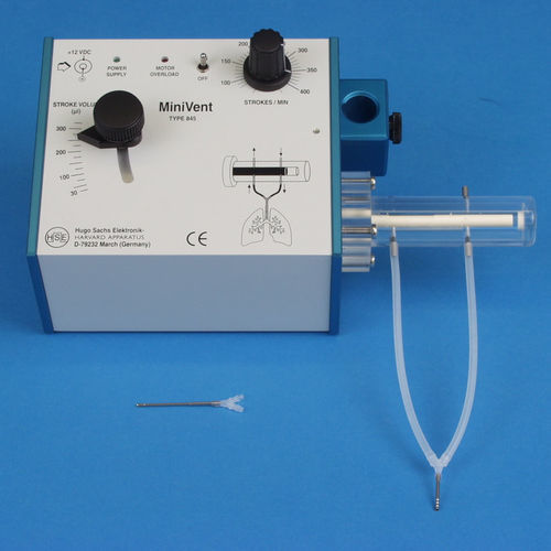 Ventilador veterinário - Harvard 845 - Rothacher Medical - eletrônico / para ratos / compacto