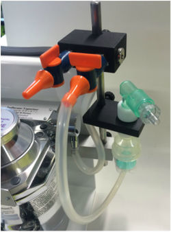 Manifold para infusões múltiplas de 2 vias - PS-0529-01 - Rothacher Medical - para anestesiologia