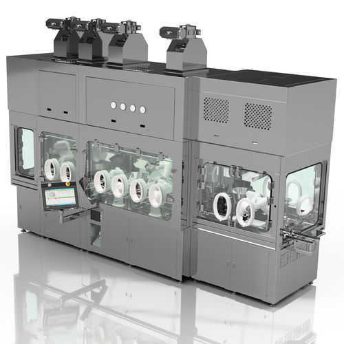 Sistema de enchimento e de selagem para a indústria farmacêutica - ASEPTiCell® - AST Automated Systems of Tacoma - para seringas / para frasco / para cartuchos