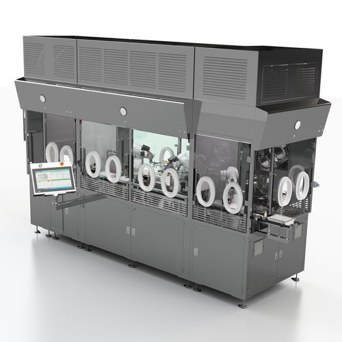 Sistema de enchimento e de selagem para a indústria farmacêutica - GENiSYS® R - AST Automated Systems of Tacoma - automático / semiautomático / asséptico