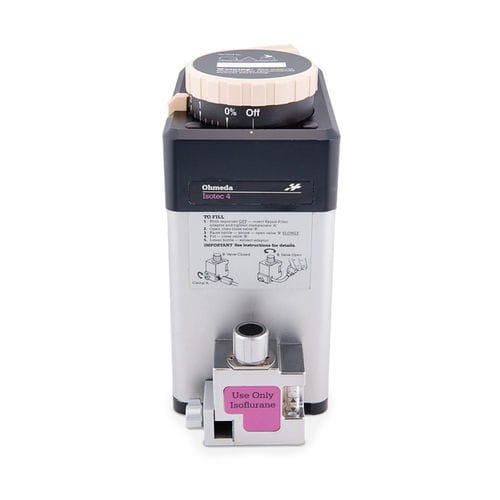 Vaporizador de anestesia veterinária - Tec 4 - Somni Scientific - para isoflurano / para sevoflurano