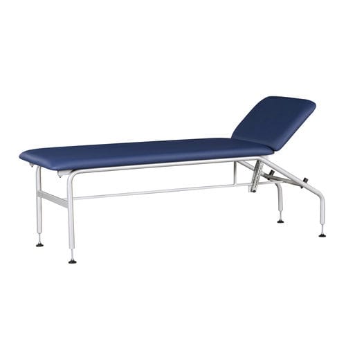 Mesa de exame manual - Exasan Duo - ISKO Koch GmbH - com altura fixa / com encosto regulável / articulada em 2 seções