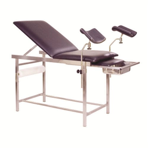 Mesa de exame para ginecologia - TH 623 - TingHui Medical Instrument - manual / com encosto regulável / com altura fixa