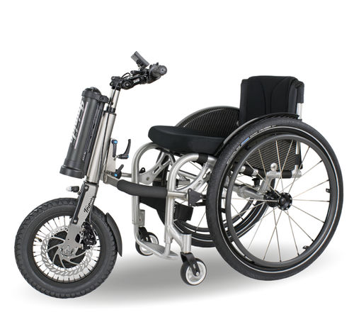 Kit de motorização para cadeiras de rodas elétrico - LIGHT - Triride Italia - dianteiro