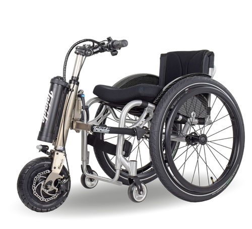 Kit de motorização para cadeiras de rodas elétrico - LIGHT 10″ - Triride Italia - dianteiro