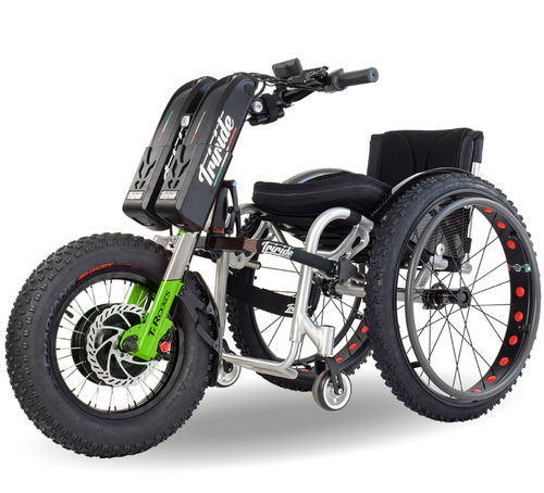 Kit de motorização para cadeiras de rodas elétrico - T-ROCKS - Triride Italia - dianteiro