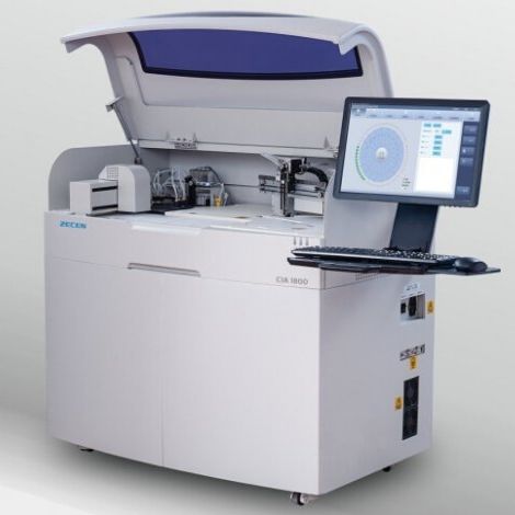 Analisador de imunoensaio totalmente automatizado - CIA1800 PLUS - Jiangsu Zecen Biotech Co., Ltd - para diagnóstico clínico / por quimioluminescência / de piso
