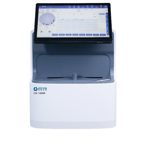 Analisador de imunoensaio totalmente automatizado - 1200M - Jiangsu Zecen Biotech Co., Ltd - para diagnóstico clínico / por quimioluminescência / de imunoensaio enzimático