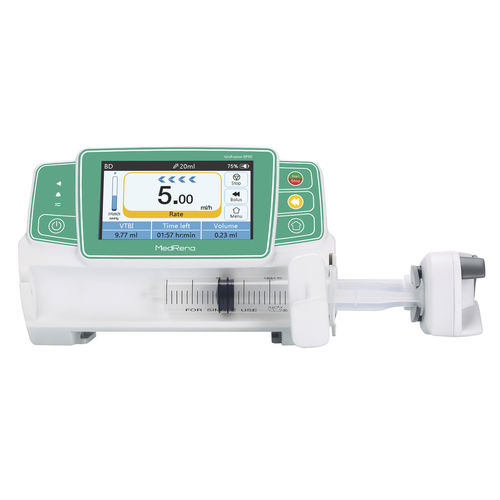 Bomba de seringa de 1 via - UniFusion SP50 - MedRena Biotech - contínua / programável / automática