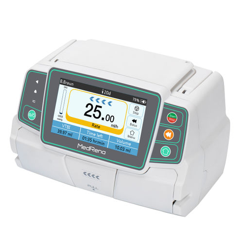 Bomba de infusão de 1 via - UniFusion VP50 SE - MedRena Biotech - de emergência / contínua / volumétrica
