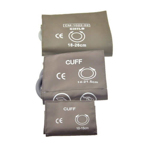 Braçadeira de pressão arterial - M4554B - Shenzhen UpnMed Equipment Co.,ltd - com manguito de uma via / com manguito de duas vias / lavável