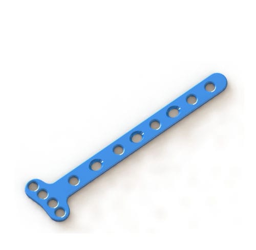 Placa de compressão óssea para cúbito - 1306-0516 - SurgTech - bloqueada / em titânio