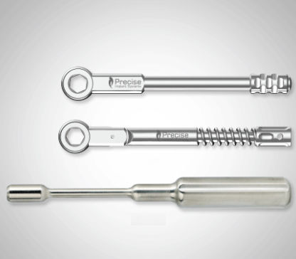 Chave para implantes dentários - P-RAT, P-TRAT - PRECISE IMPLANT SYSTEMS