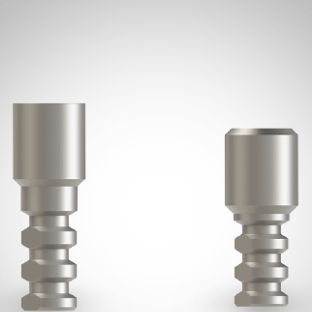 Análogo de implante dentário em aço inoxidável - P-ANL0x series - PRECISE IMPLANT SYSTEMS - reto