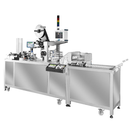 Rotuladora para a indústria farmacêutica - Cardboard - ARCA LABELING AND MARKING - automática