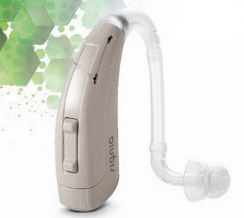 Aparelho auditivo retroauricular com adaptação aberta (open-fit) - Run P BTE - Signia