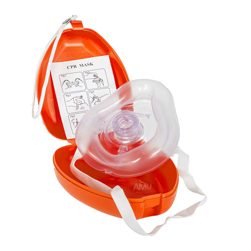 Máscara de RCP para RCP - STH034 - Abronn - em material plástico / em silicone / com válvula
