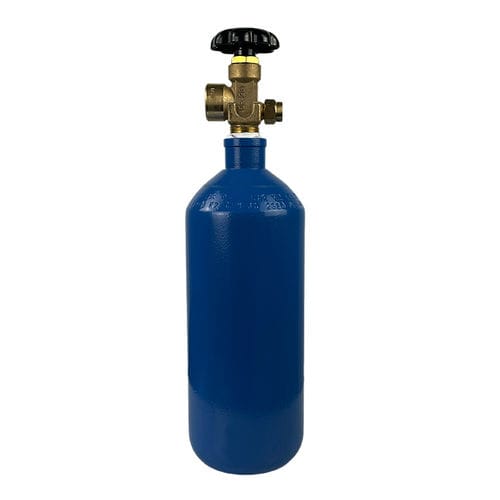 Cilindro de gás medicinal de oxigênio - STH1031 - Abronn - em aço inoxidável / azul