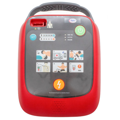 Desfibrilador externo semiautomático - STH1005 - Abronn - bifásico / impermeável / multilingue