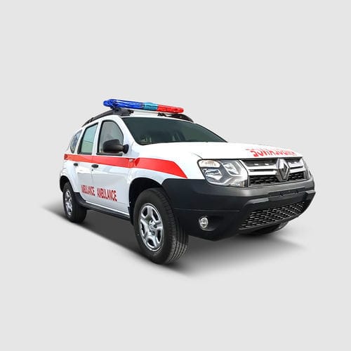 Ambulância 4x4 - Renault Duster - Abronn - de 4 macas / com oxigenoterapia / mecânica