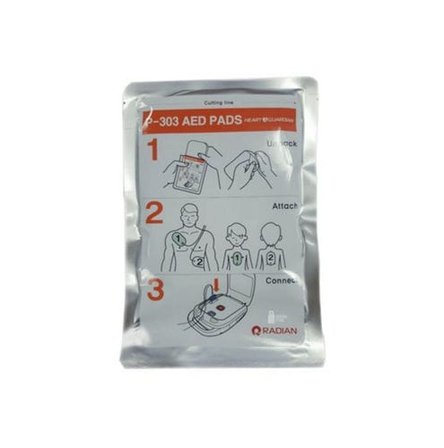 Eletrodo de desfibrilação pad - P-303  - Abronn - de monitorização / de peito / descartável