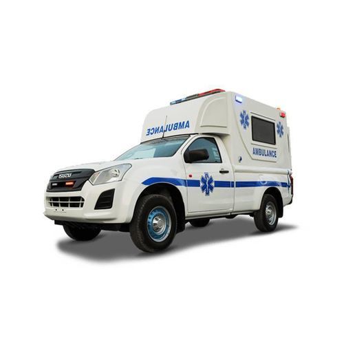 Ambulância para cuidados intensivos - Isuzu  - Abronn - para transferência de paciente / com baú / de 4 macas