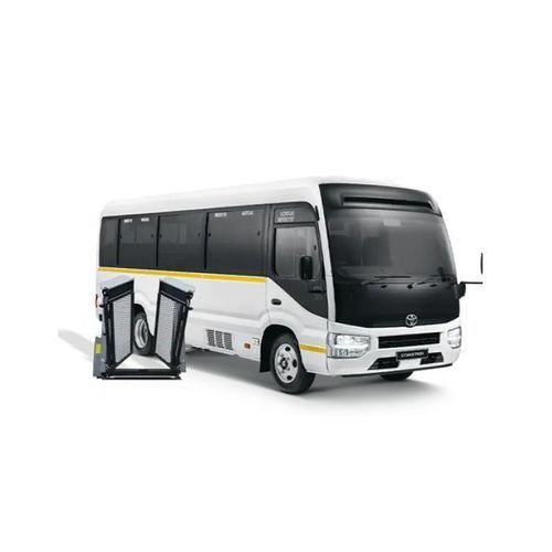 Veículo para pessoas com deficiência ônibus - Abronn - com acesso por porta traseira