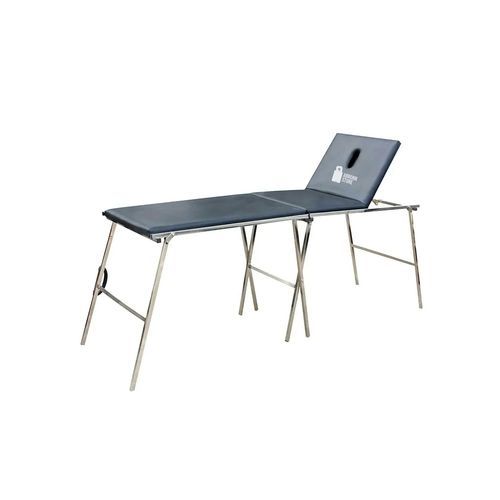 Mesa de exame para adulto - STH063 - Abronn - manual / dobrável / com encosto regulável