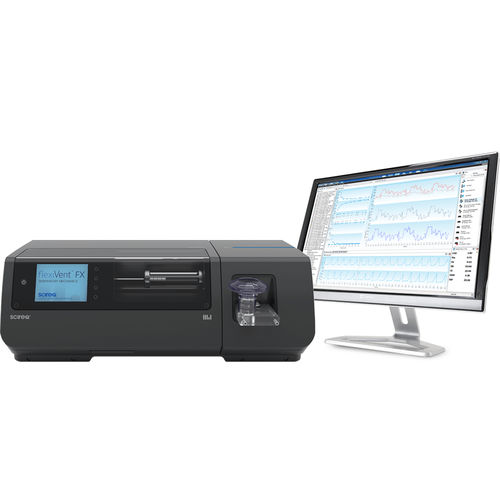 Monitor multiparamétrico compacto - flexiVent® - SCIREQ Scientific Respiratory Equipment Inc. - CO2 / VO2 máx / para cuidados intensivos