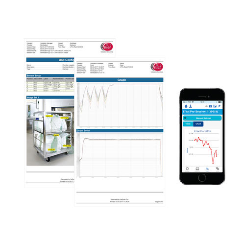 Software de validação - ValSuite®  - Ellab Validation & Monitoring Solutions - de análise / de criação de laudos / de monitorização