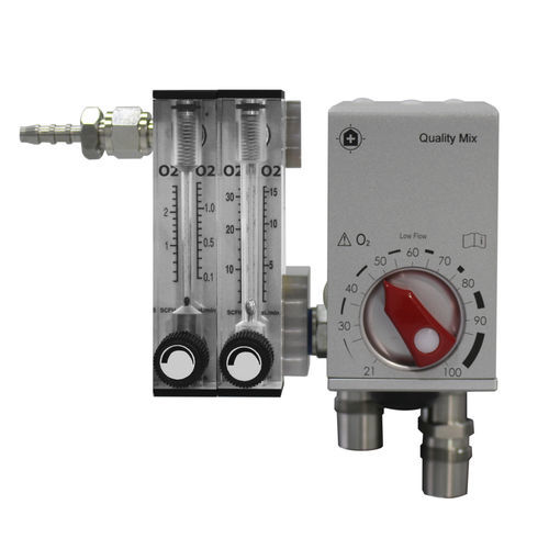 Misturador de gases médico-hospitalar - QualityMix Combi I - DEHAS Medical Systems - respiratório / de oxigênio / de ar