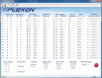Software de controle - PlexStim™ - Plexon Inc - de aquisição / para pesquisa / de laboratório