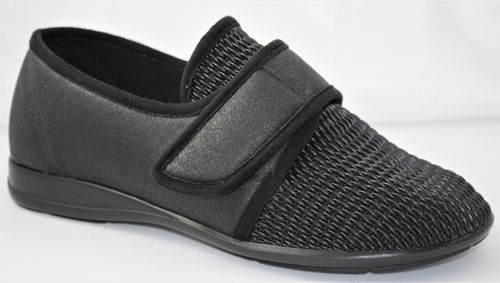 Sapato ortopédico unissexo - 7044NE - Salus Shoes - para diabético