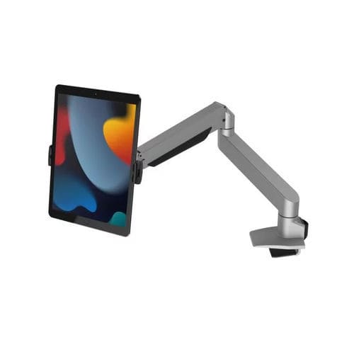 Braço de suporte para monitor articulado - Universal Tablet Articulating Arm - Cling Reach - Maclocks / Compulocks - com ajuste de inclinação / extensível / para tablet