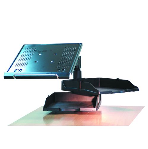 Braço de suporte para monitor para computador portátil - 3350B - Diwei Industrial Co., Ltd. - de mesa / com suporte para teclado