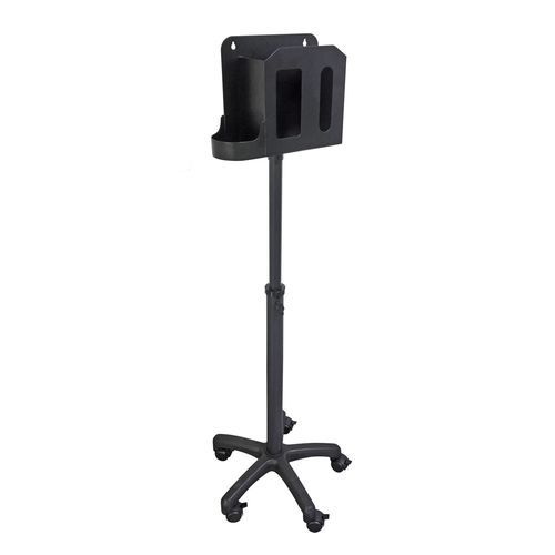 Estação de higienização com rodízios - 933RB - Diwei Industrial Co., Ltd. - com suporte para álcool-gel / com caixa de luvas
