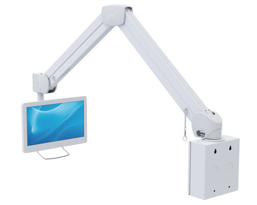 Braço de suporte para monitor articulado - 980CA-1 - Diwei Industrial Co., Ltd. - para terminais multimédia / para monitor LCD / para uso médico