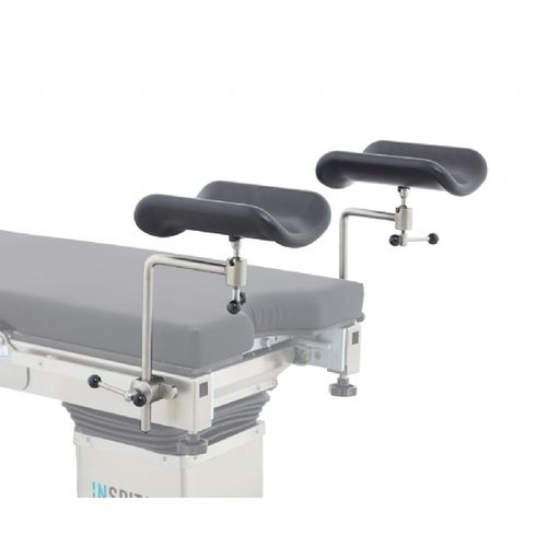 Apoio de perna para mesa cirúrgica - Goepel  - Inspital Medical Technology - ajustável / em aço inoxidável
