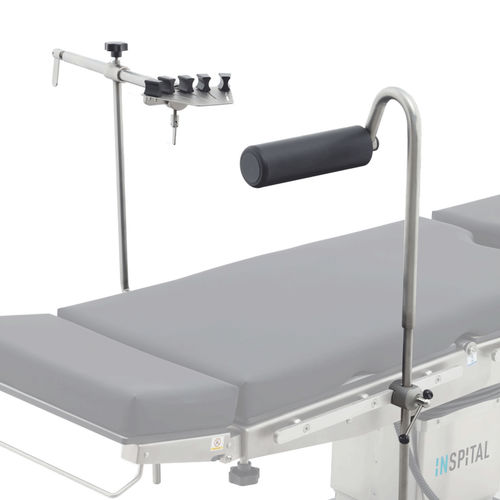 Suporte de mão para mesa cirúrgica - Weinberger - Inspital Medical Technology - ajustável / em aço inoxidável