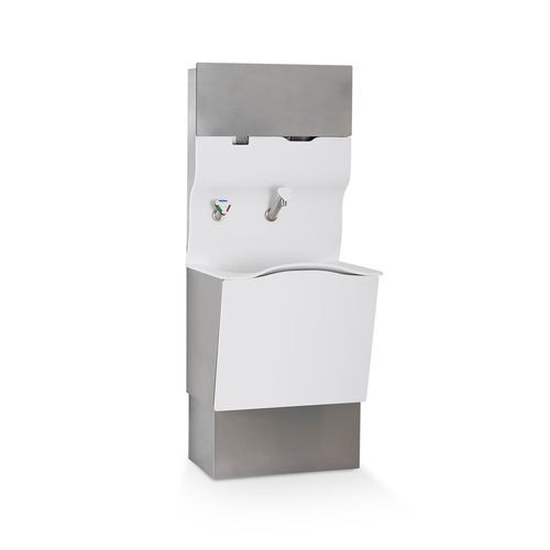 Sistema de lavagem de mãos com 1 posto - SK61.10 - Inspital Medical Technology - médico-hospitalar / com comando de joelho / automático
