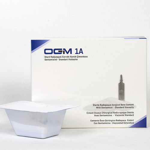 Cimento ósseo para cirurgia ortopédica - OGM1A 20 - ORMED GRUP MEDİCAL