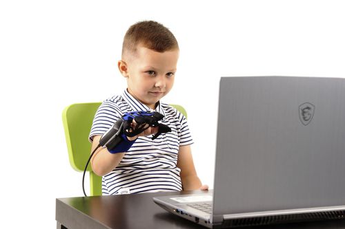 Sistema de reabilitação da mão - Anika kids - ZARYA - assistida por computador / infantil