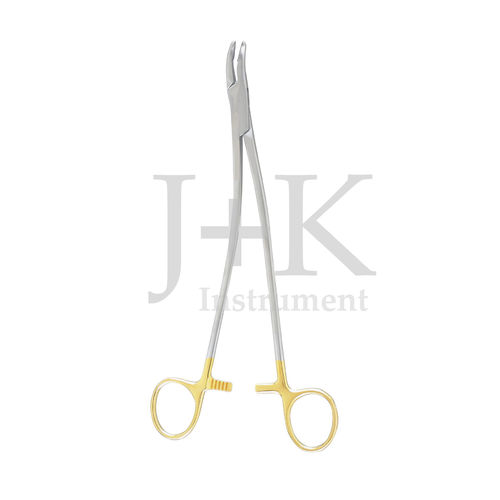 Porta-agulha para cirurgia odontológica - 05-20-024 - J+K Chirurgische Instrumente - em carboneto de tungstênio