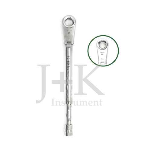 Chave para implantes dentários com clique - 21-105-055   - J+K Chirurgische Instrumente - dinamométrica / regulável