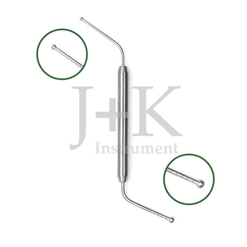 Medidor de profundidade de implante para osteotomia - 25-111-049   - J+K Chirurgische Instrumente - angular / duplo